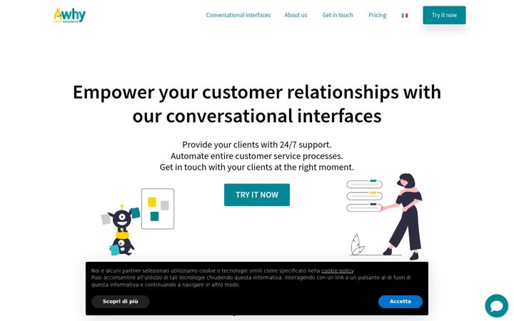Screenshot of awhy.it