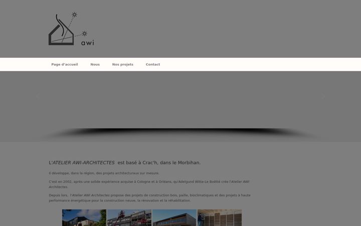 Screenshot ta' awi-architectes.fr