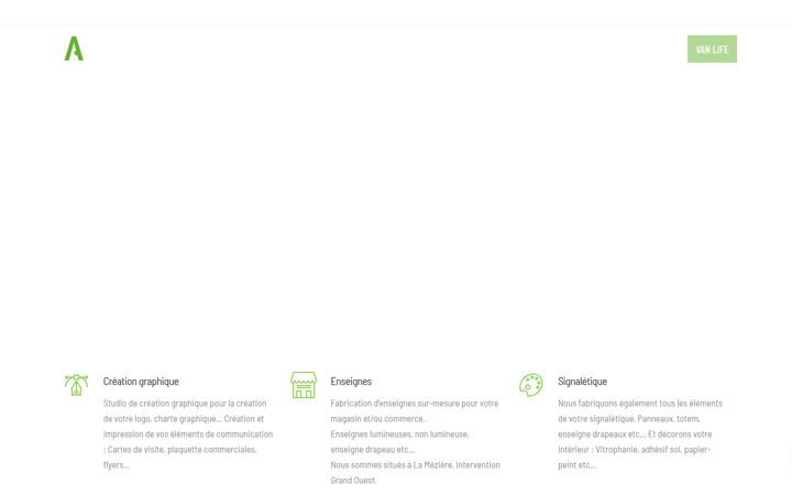 Screenshot of awi-publicite.com