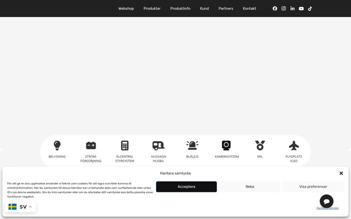 Screenshot of awimex.se