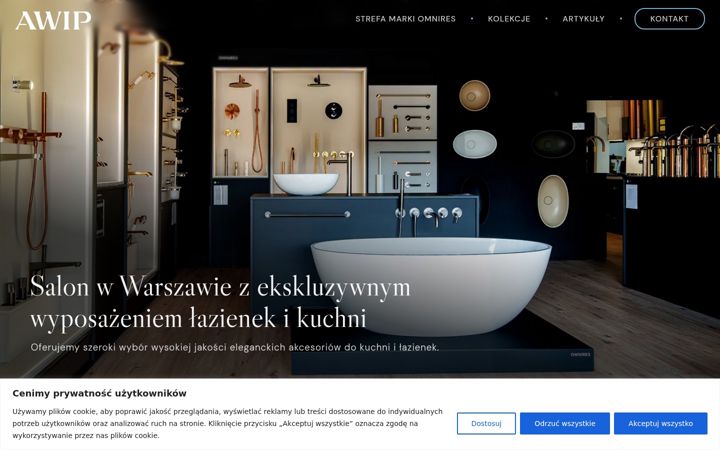 Screenshot of awip.pl