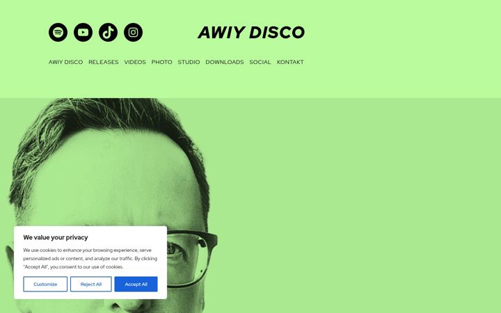 Screenshot του awiy-disco.de