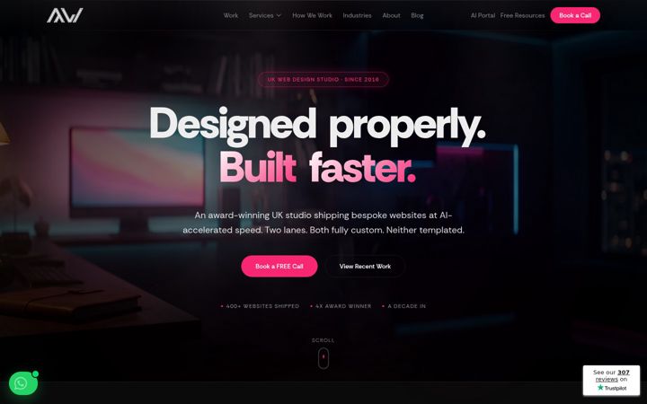 Screenshot of awmedia.marketing