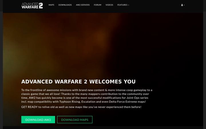 Screenshot of awmod.com