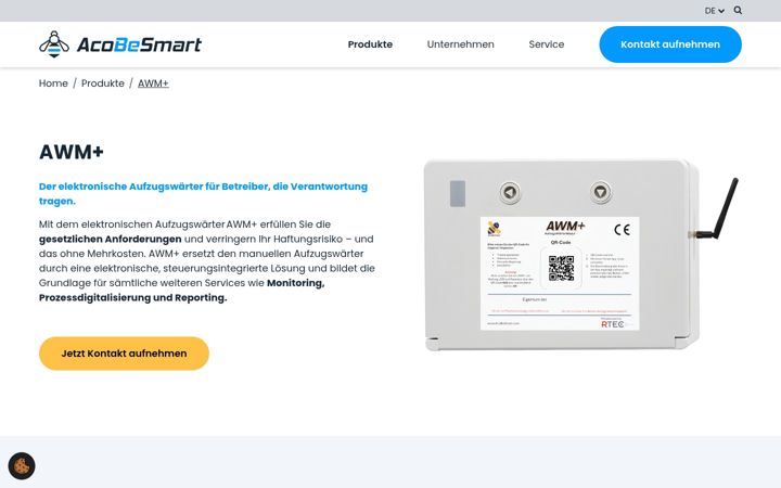 Screenshot of awmplus.de