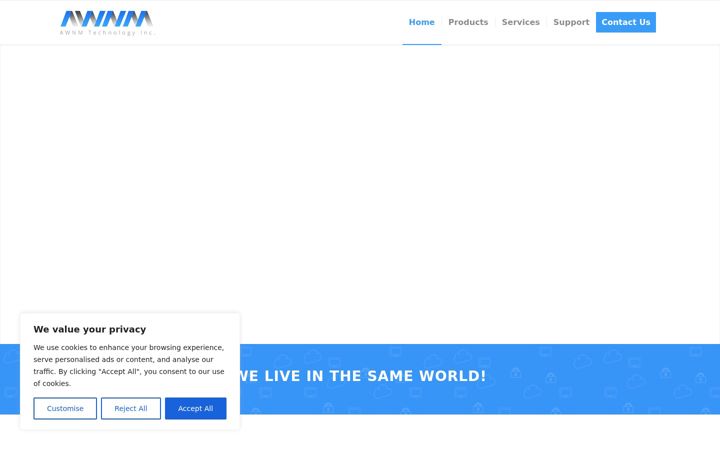 Screenshot of awnmtech.com