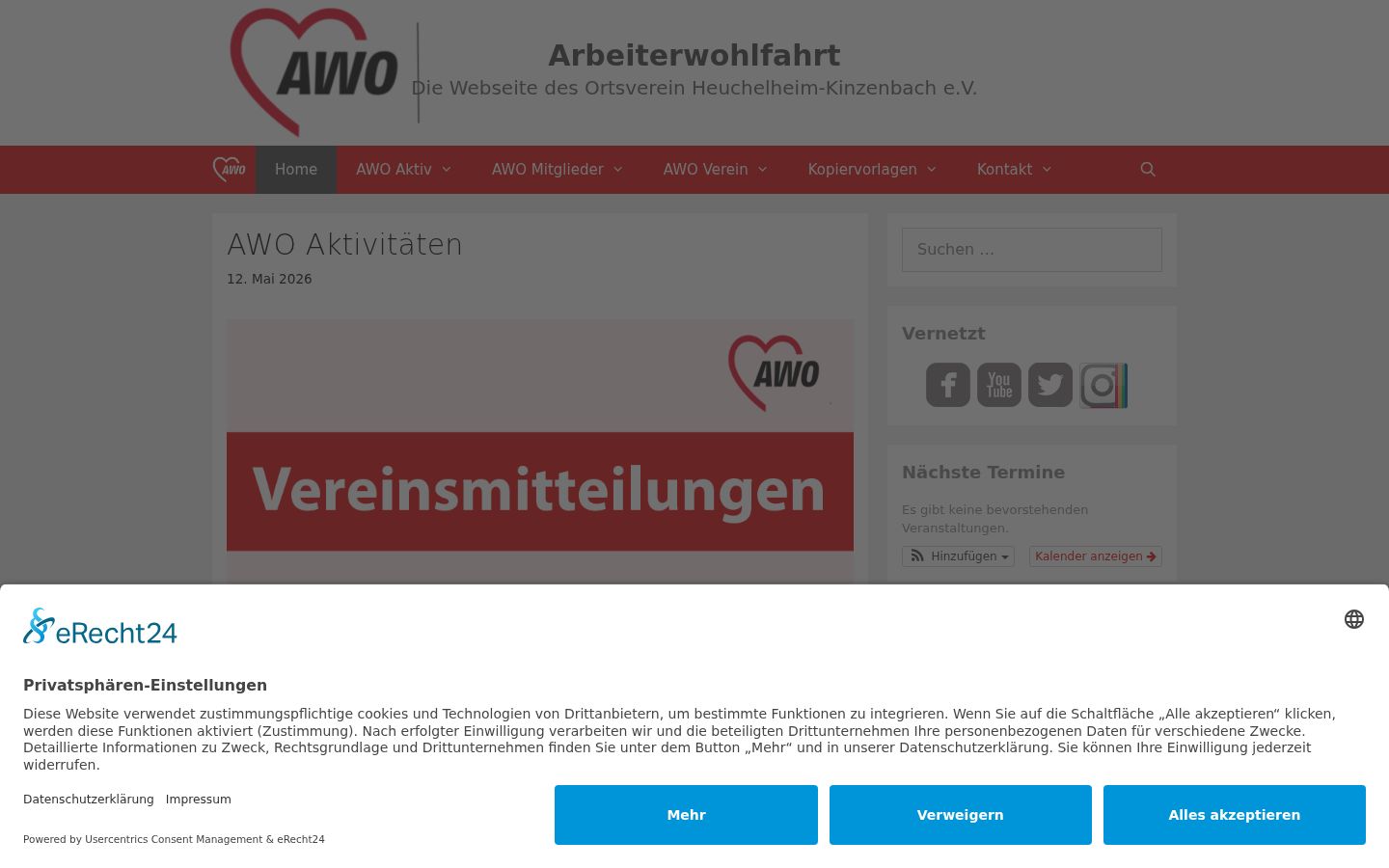 Sutikimo reklamjuostės, rodytos prieš bet kokią sąveiką, ekrano kopija