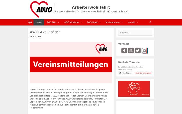 Screenshot of awo-heuchelheim-kinzenbach.de