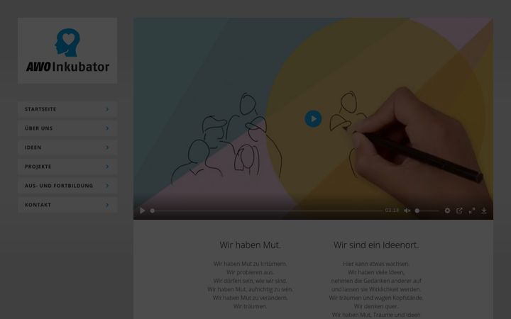 Screenshot of awo-inkubator.de