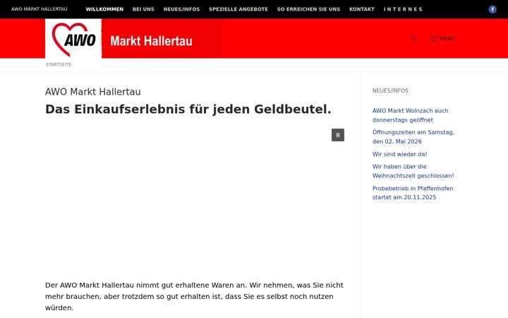 Ekrano kopija awo-markt-hallertau.de