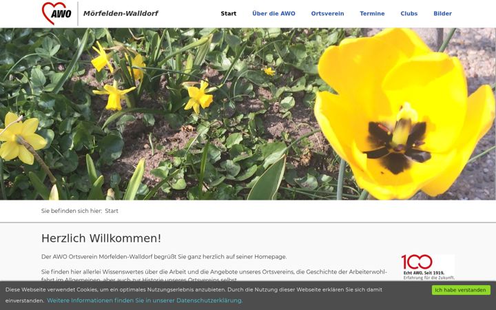 Kuvakaappaus sivustosta awo-moerfelden-walldorf.de