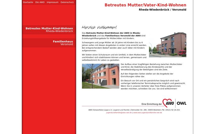 Ekrano kopija awo-mutter-kind-wohnen.de