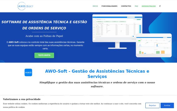 Screenshot of awo-soft.com