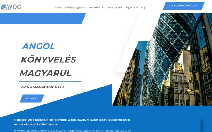 Screenshot of awoc.co.uk