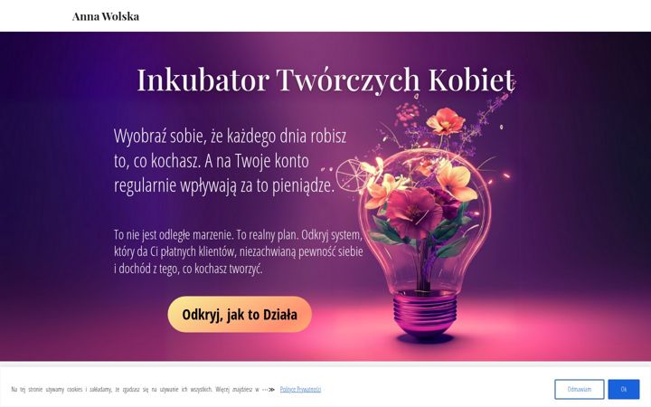 Screenshot of awolska.pl