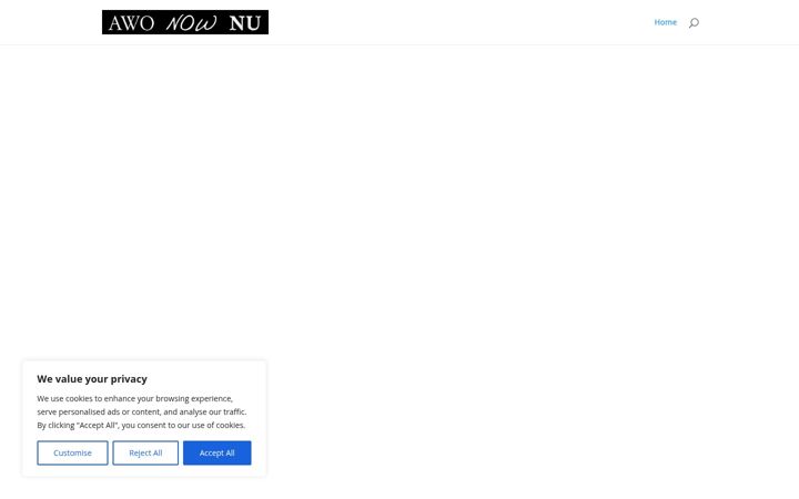 Screenshot of awonownu.org