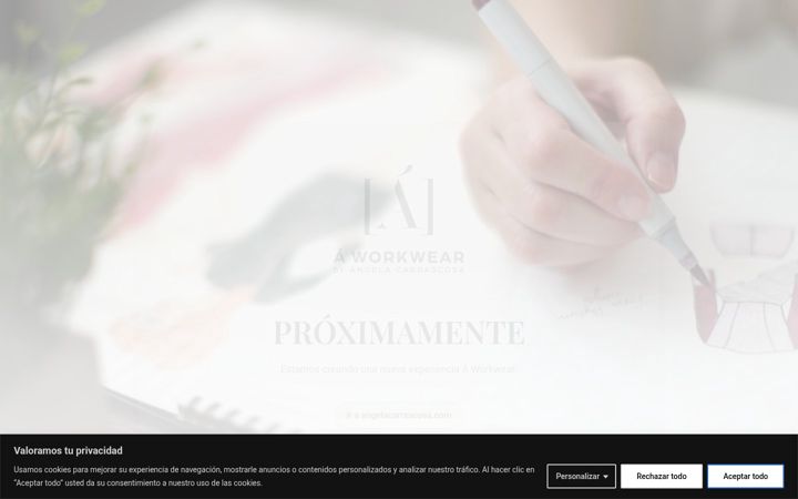 Screenshot of aworkwear.com