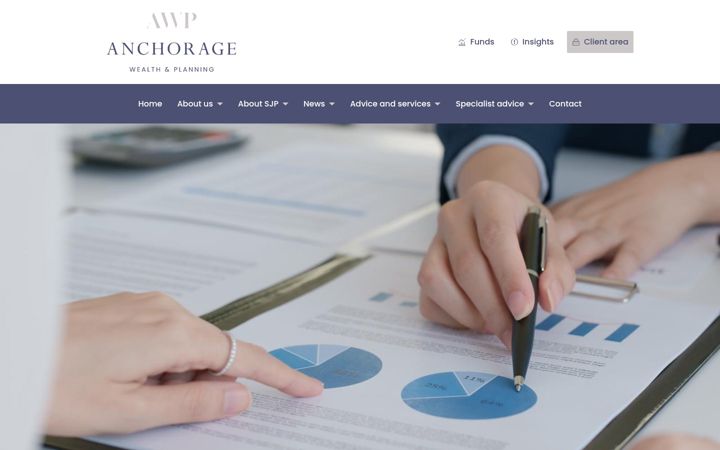 Captura de pantalla de awpfinance.co.uk