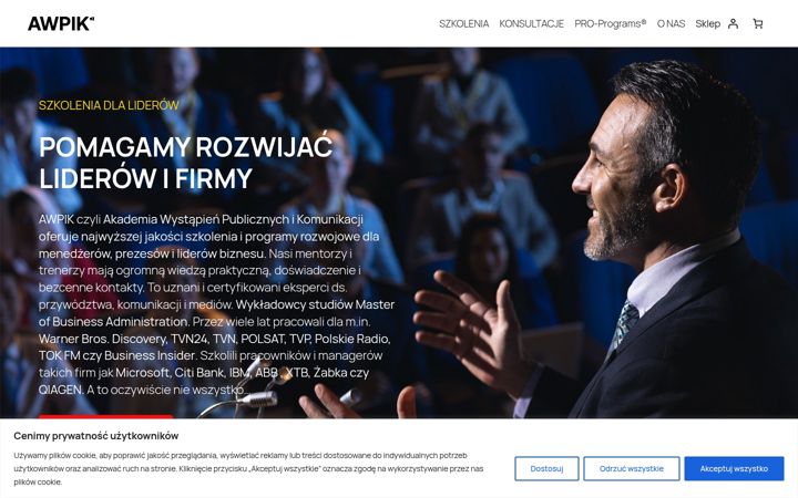 Screenshot of awpik.pl