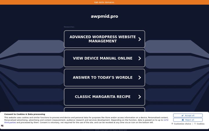 Screenshot of awpmid.pro