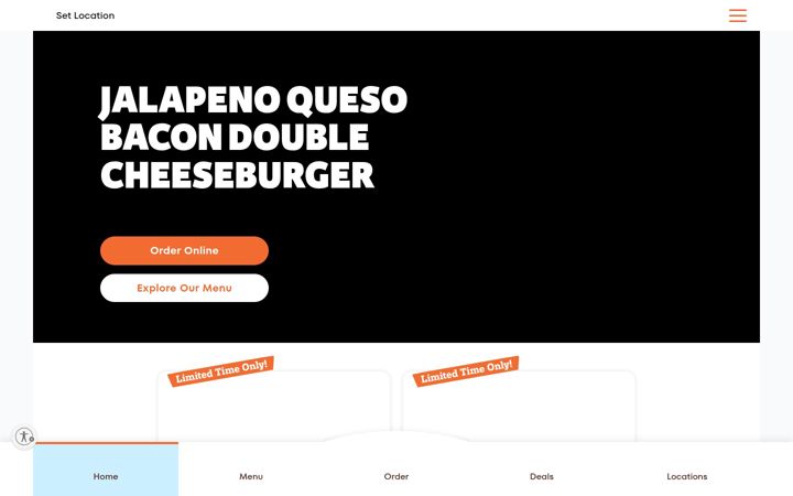 Screenshot of awrestaurants.com