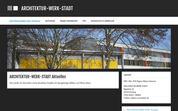 Screenshot of aws-architekten.de