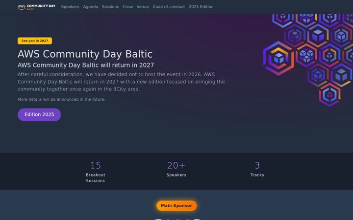 Screenshot of awsbaltic.eu