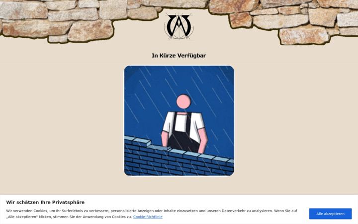 Screenshot of awsteinkunst.ch