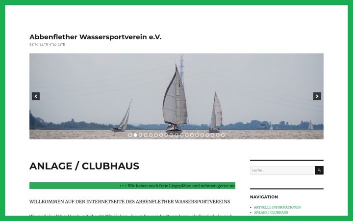 Screenshot of awsv.org