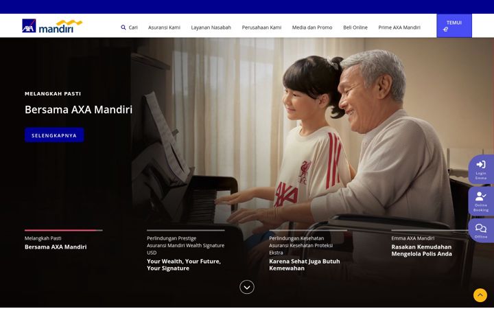 Zrzut ekranu axa-mandiri.co.id