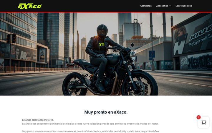 Screenshot of axaco.es