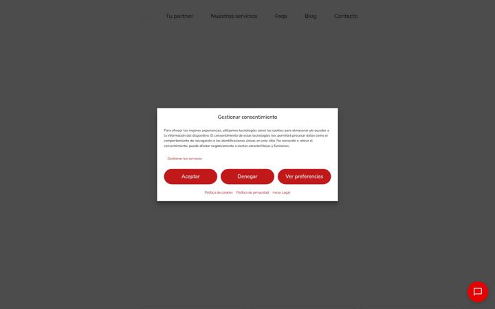Screenshot of axafone.com