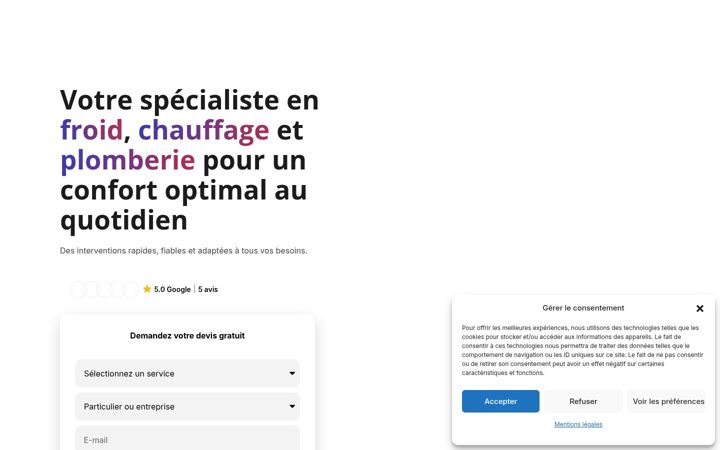 Screenshot of axalinxavier.be