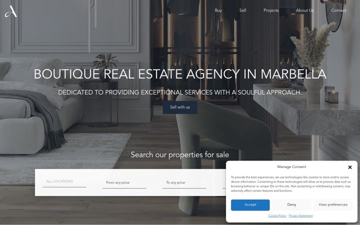 Screenshot of axavenue.es