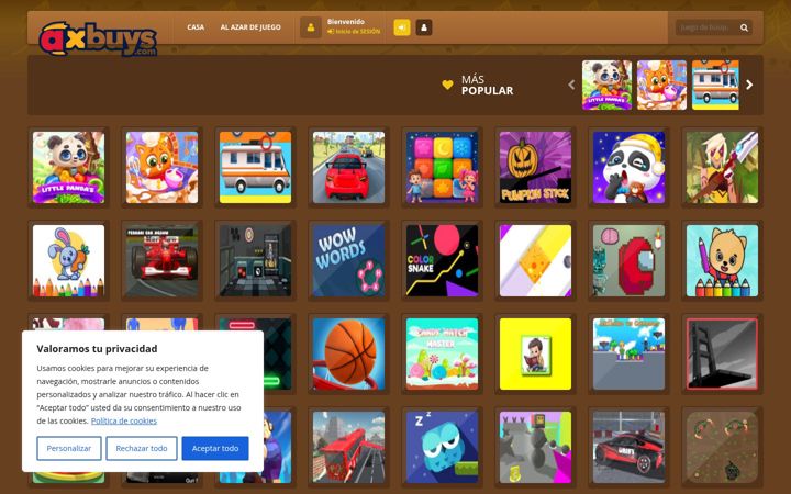 Screenshot of axbuys.com