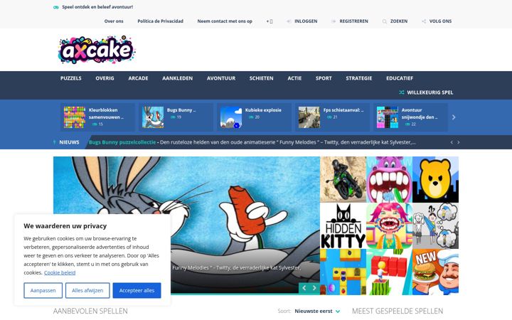 Screenshot of axcake.com