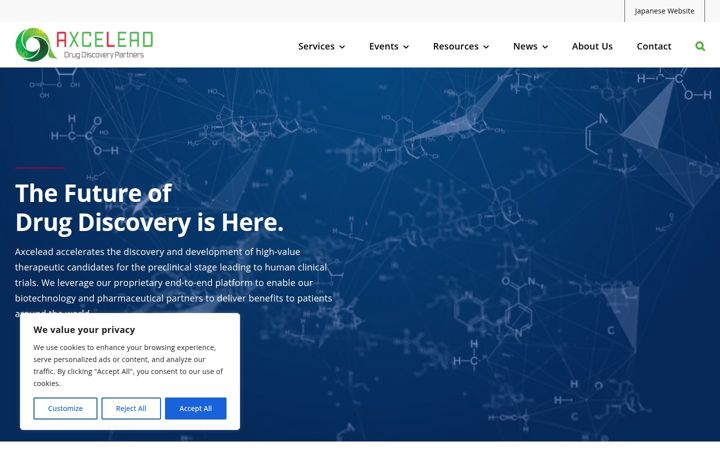 Screenshot of axcelead-us.com