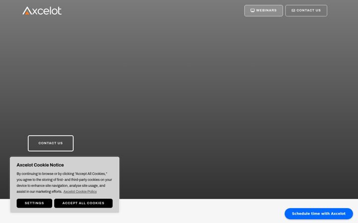 Screenshot of axcelot.com