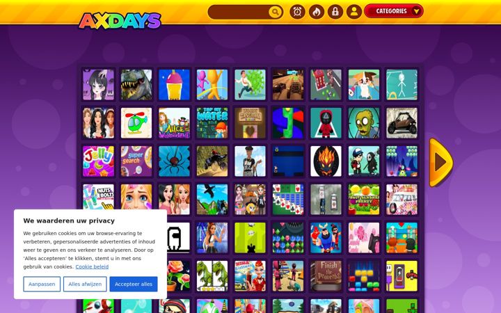 Screenshot of axdays.com