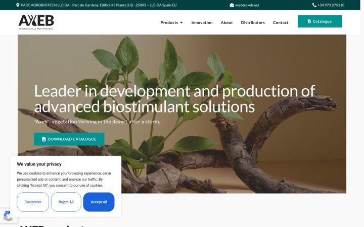 Екранна снимка на axeb.net