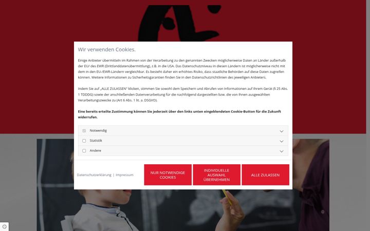 Screenshot of axel-buetzow.de