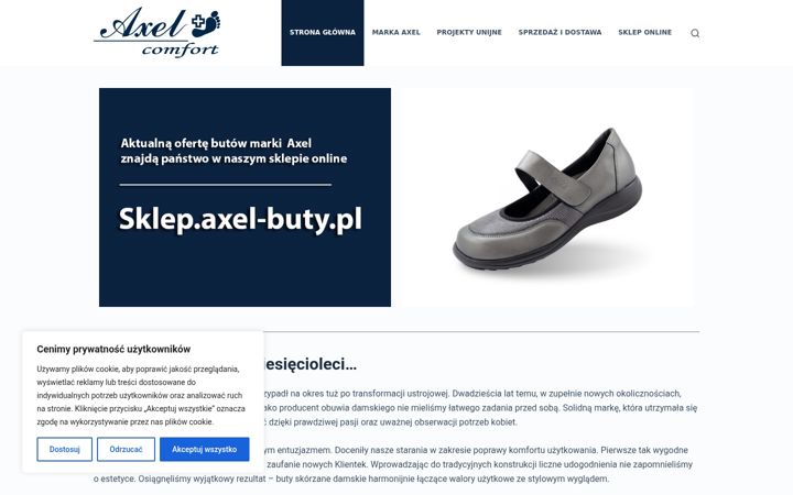 Screenshot of axel-buty.pl