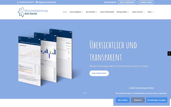 Screenshot of axel-daniel.berlin