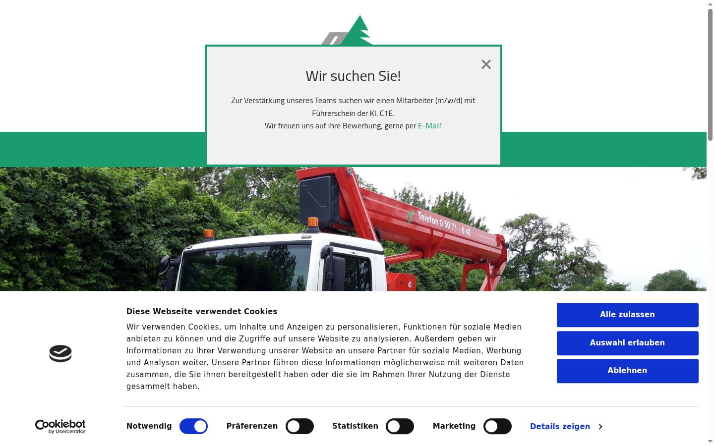 Sutikimo reklamjuostės, rodytos prieš bet kokią sąveiką, ekrano kopija