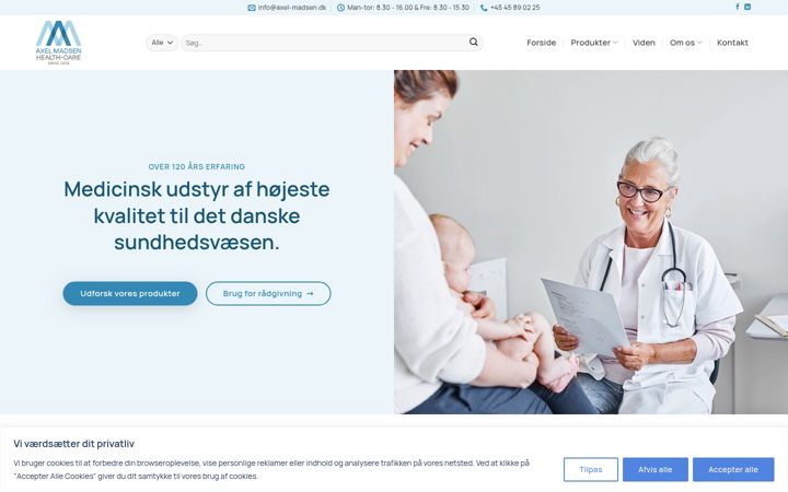 Screenshot of axel-madsen.dk