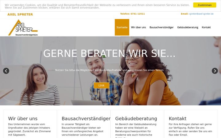 Képernyőkép: axel-spreter.de
