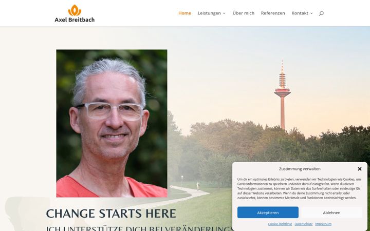Screenshot of axelbreitbach.de