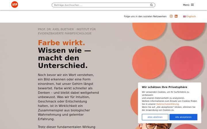 Képernyőkép: axelbuether.de