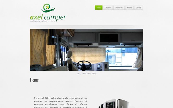 Screenshot of axelcamper.it