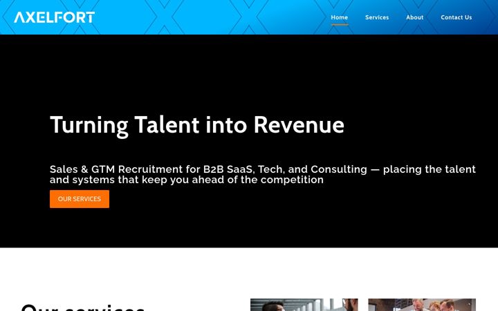 Screenshot of axelfort.com